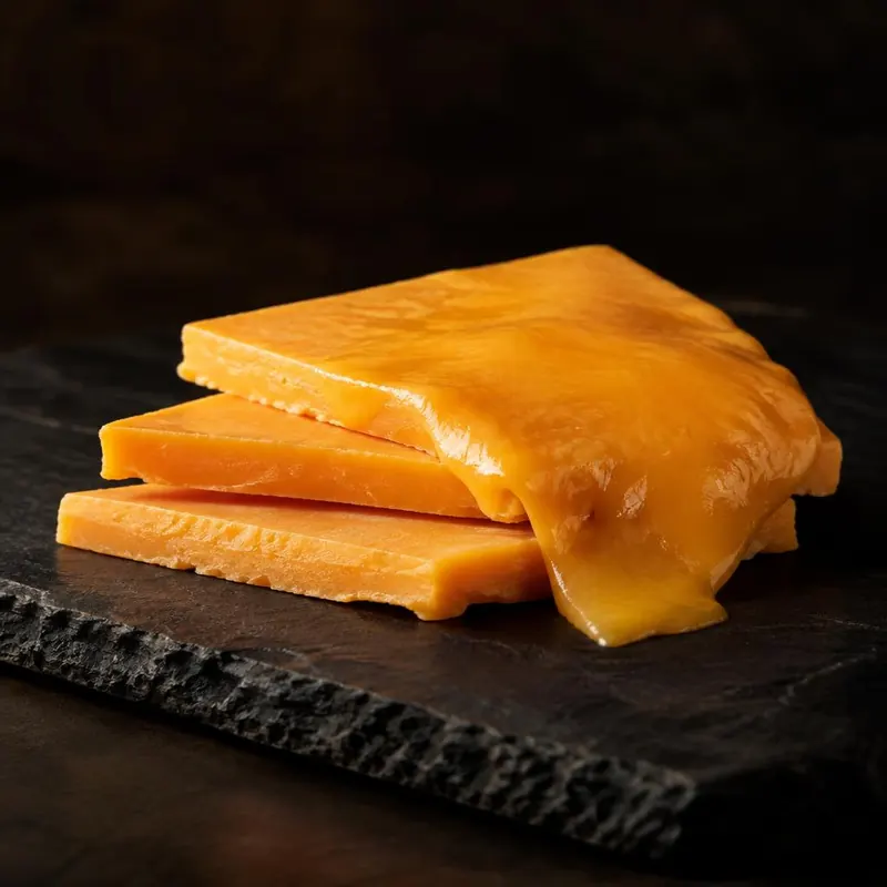 Supplément fromage : tranches de cheddar